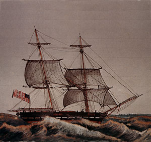 The brig Lady Adams