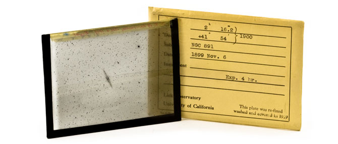 photographic plate by James Keeler
