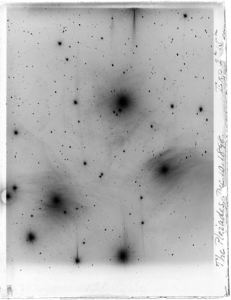 Pleiades, negative, 1898
