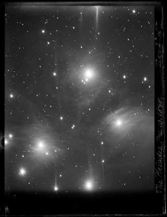 Pleiades, positive, 1898